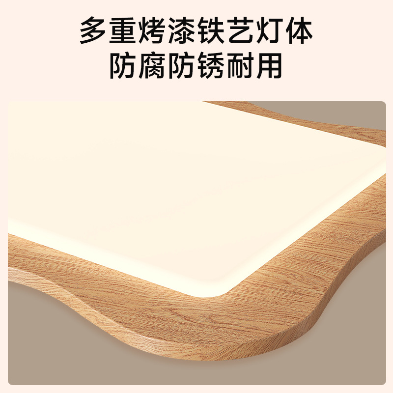 Lámpara de techo de sala de estar de estilo de troncos simple, luz de dormitorio de espectro completo minimalista, paquete de iluminación de sala de dormitorio principal en el vestíbulo del comedor