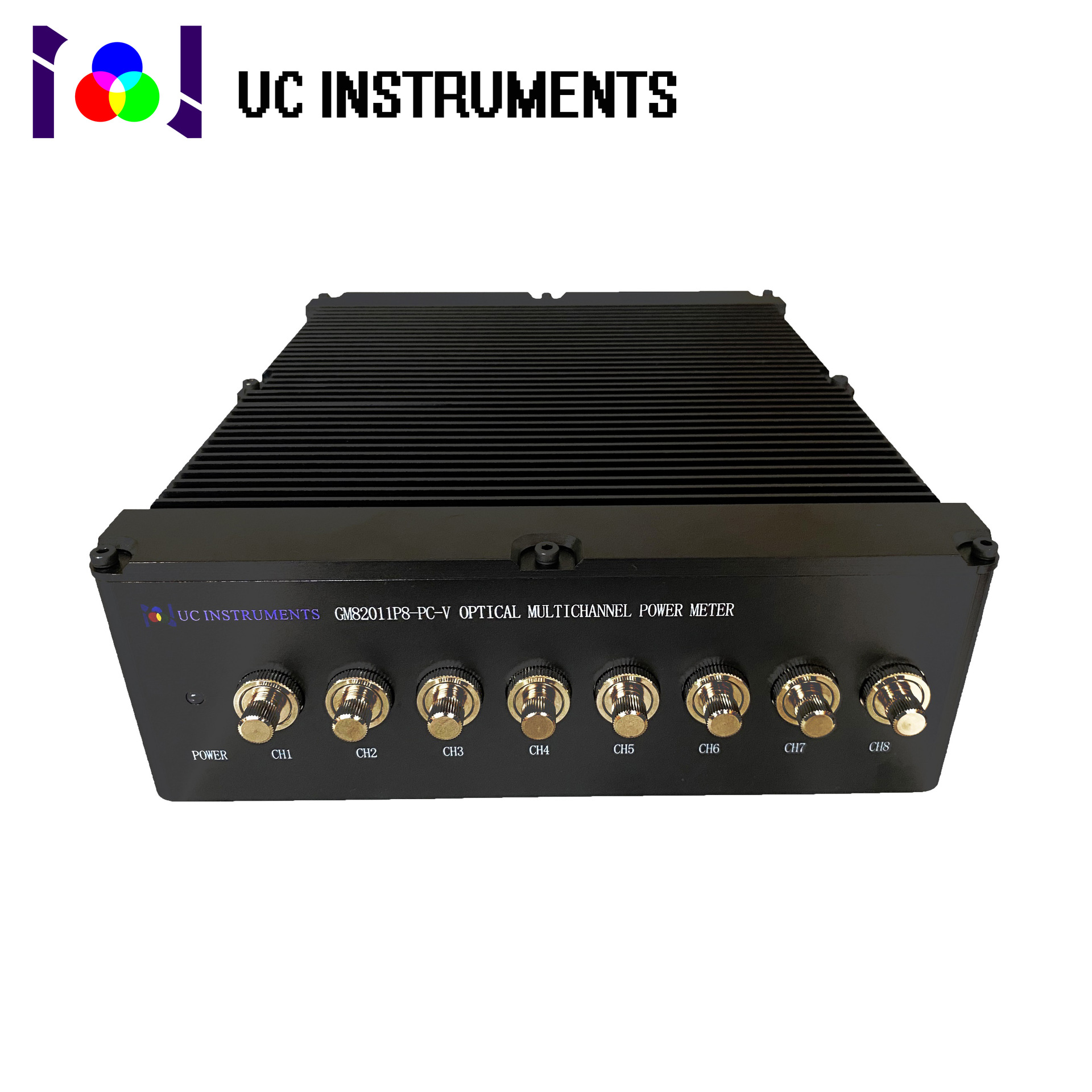 光明科技 优西仪器GM82011P8-PC-V八通道光功率计 多通道同时测量