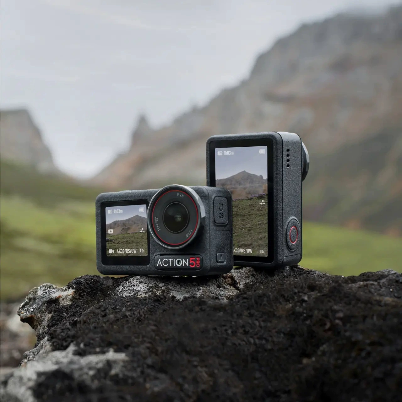 Экшн-камера Osmo Action 5 Pro, спортивная камера, 4K флагманское качество изображения, для мото-поездок и влогов, путешественная съемка