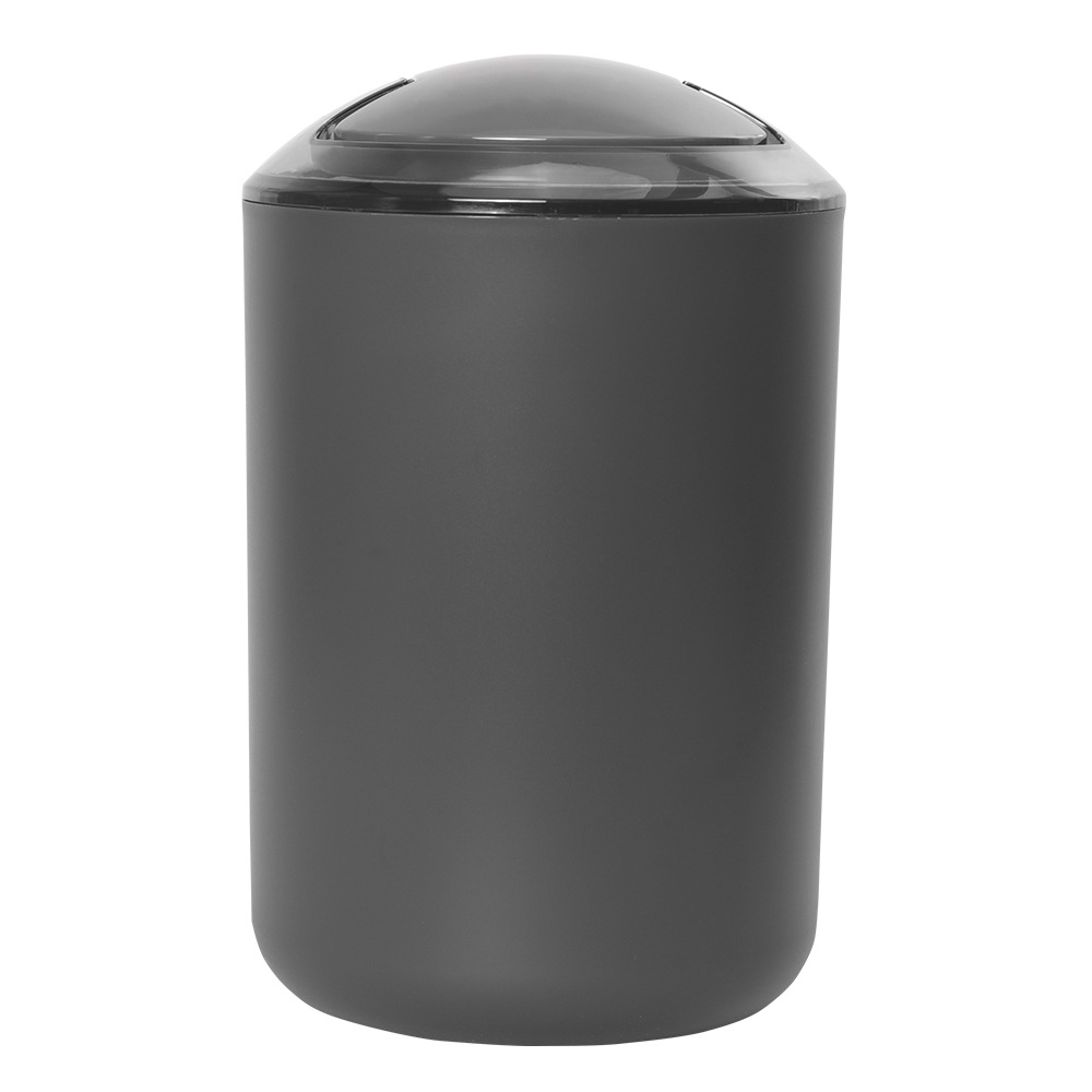 Color sólido basura con tapa cesta de papel higiénico hogar impermeable mecedora tapa basura puede cocina creativa Flip basura puede