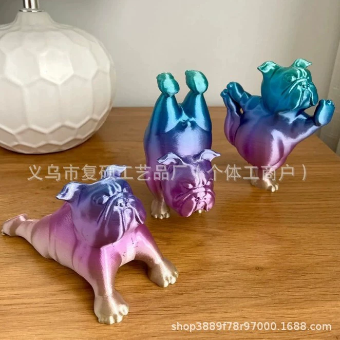 Новый трансграничный продукт The Zen Bulldog Collection Zen Bulldog Collection (набор из 3 шт.)