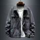 High-end Denim coat men's spring 2023 New loose fashion brand casual jacket men's retro all-matching denim jacket