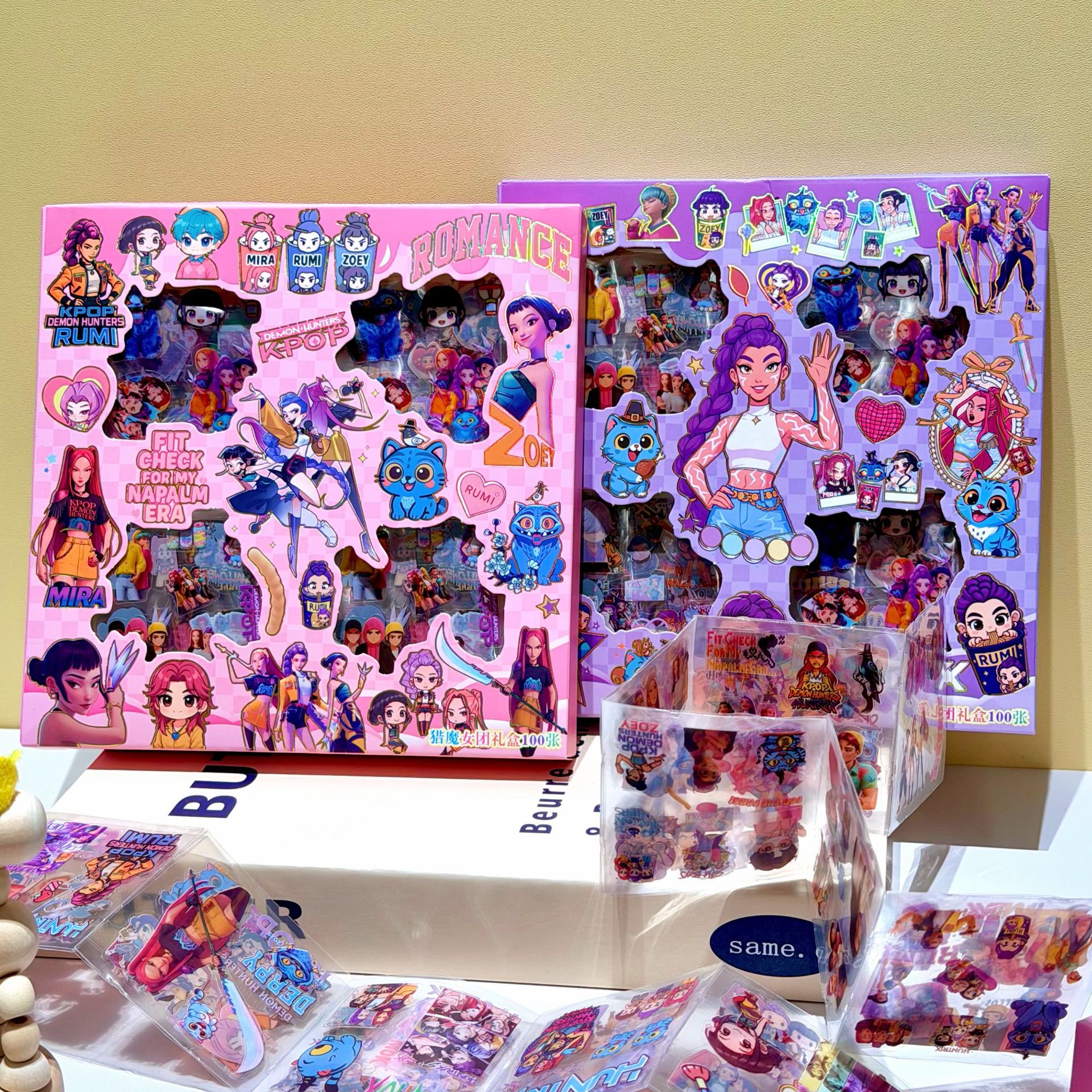 Caza de brujas 96 pegatinas de dibujos animados tarjeta de tarjeta de estudiante pegatinas de papelería pegatinas de dibujos animados regalos creativos