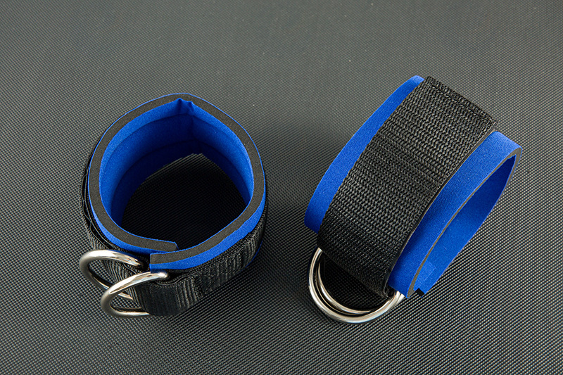 Anillo 2D correa de tobillo de algodón cuerda elástica entrenamiento de pierna equipo de protección hebilla de tobillo correa de tobillo 1 par