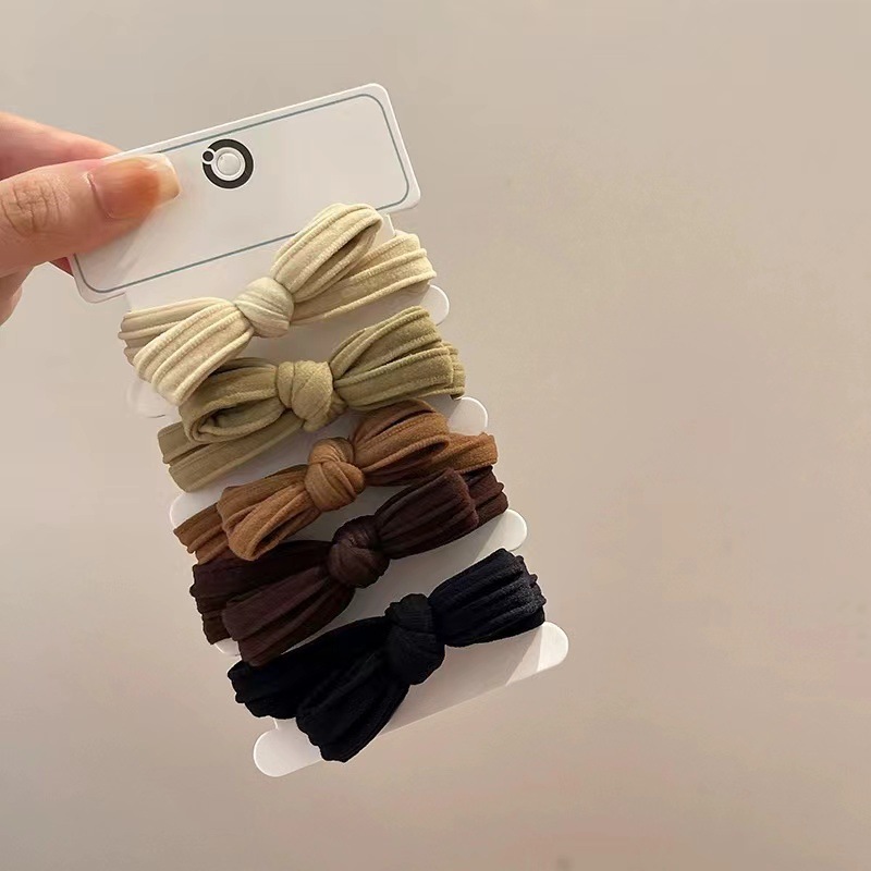 Mascarilla facial de alta elasticidad, lazo para el cabello, cola de caballo alta, cuerda para el cabello sin costuras para niños, no daña el cabello, banda de goma de cuerda para la cabeza para niñas