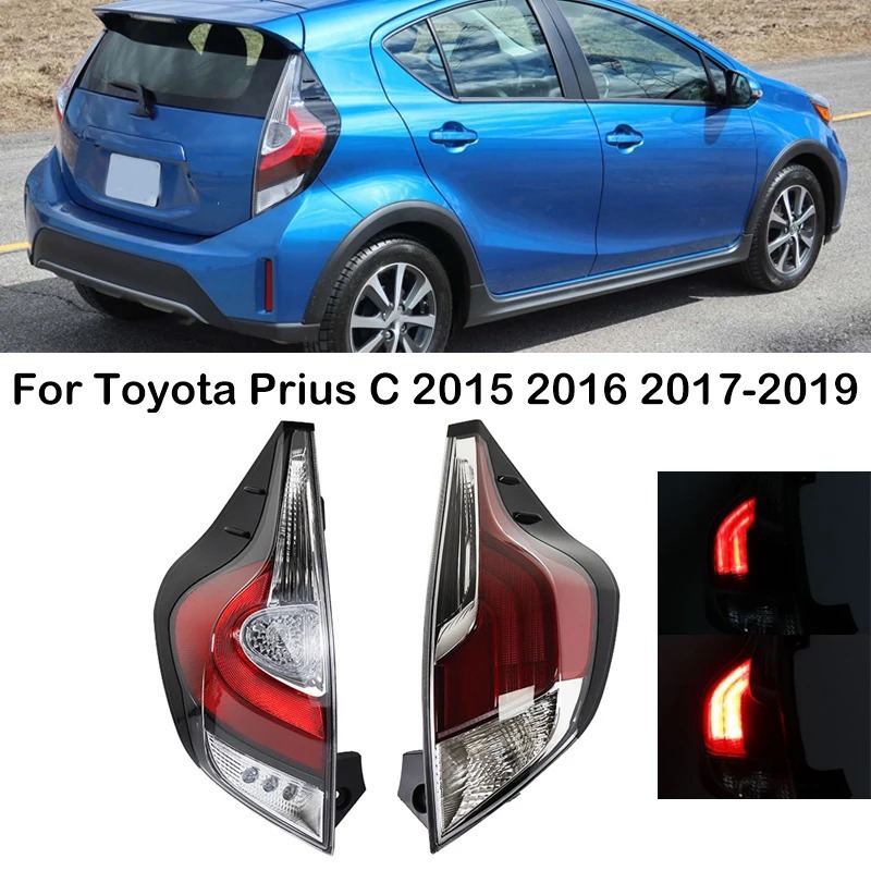 Aplicable a 15 - 19 años Prius C PRIUS C Luz de dirección trasera Luz de freno trasera Luz trasera LED
