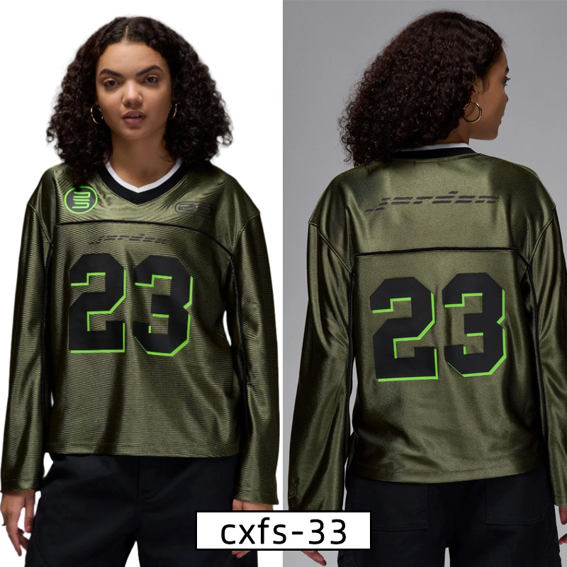 Comercio extranjero transfronterizo para camisetas de fan de manga larga personalizadas otoño y invierno 2025, camisetas de fútbol gruesas, camisetas de fútbol retro