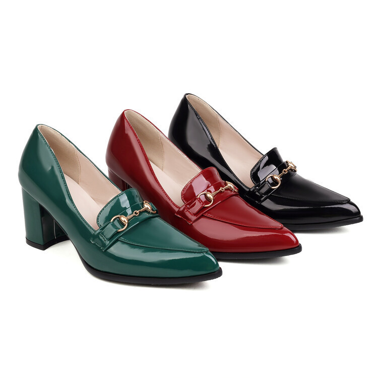 High heel shoes for women 2022 Spring New pointed toe European and American high heel chunky heel fairy style gentle work shoes half shoes for women High heel shoes for women 2022 Spring New pointed toe European and American high heel chunky heel fairy style gentle work shoes half shoes for women