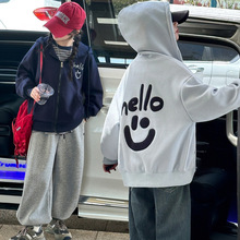 女童秋季连帽外套2025新款女大童洋气时髦儿童秋装韩版休闲棒球服