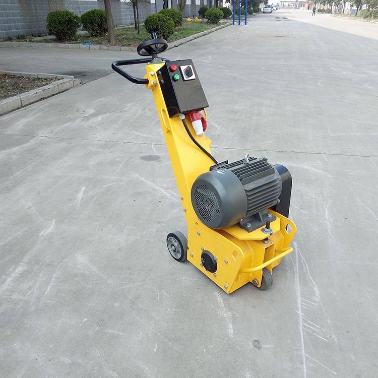 Máquina de molienda de asfalto de cemento de pequeño tamaño máquina de curado de pavimento de empuje manual multifuncional