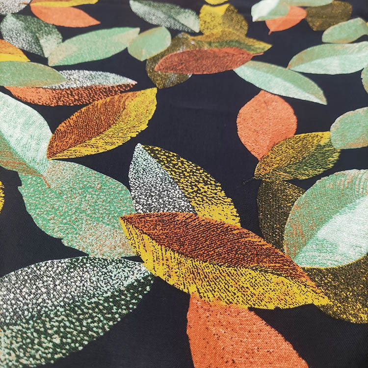 Shaoxing textil 100% spin viscose tejido de tela de rayón plana