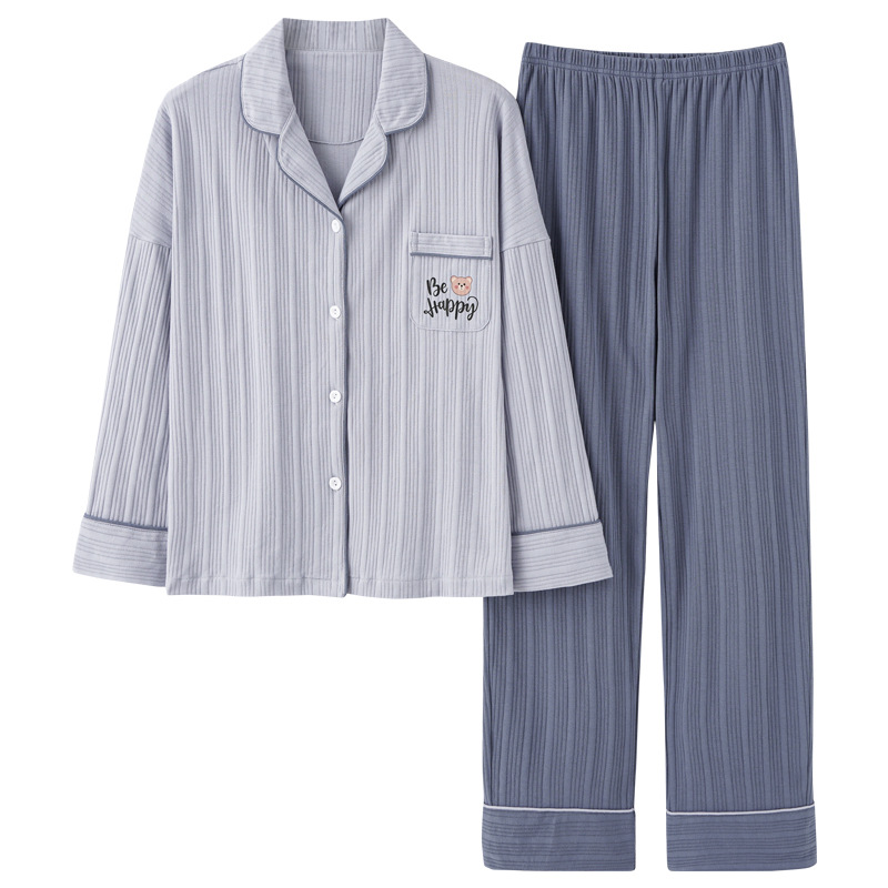 2024 pijamas de estilo nuevo para mujer primavera y otoño manga larga estilo delgado otoño e invierno servicio a domicilio novias y hermanas