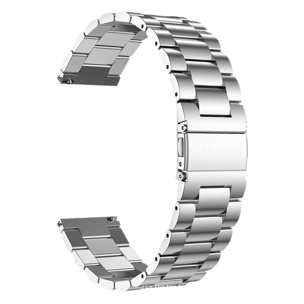 Steel strap for apple iwatch smart watch chain Huawei TG three beads stainless steel watch strap