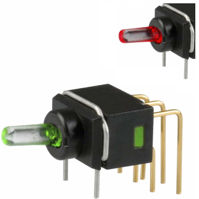 带灯音响钮子开关厂家NKK Switches日本超微型小摇头开关G12JHF