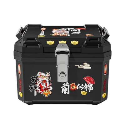 Motorcycle trunk: Trunk Waterproof and Scratch-Resistant