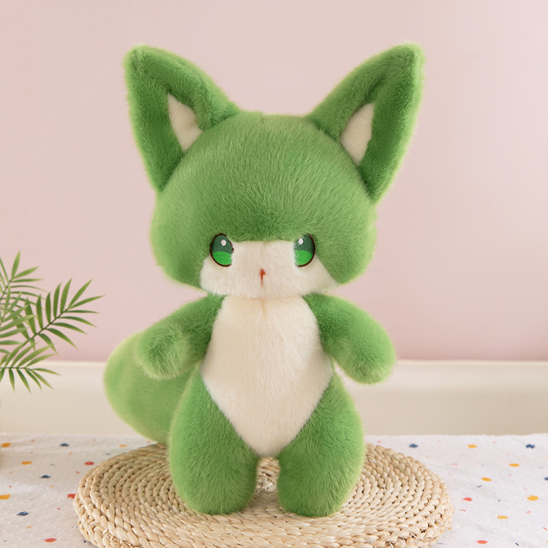 越境販売の狐のぬいぐるみ、リアルなキツネのぬいぐるみ、結婚式の投げ物、景品、人気商品|undefined