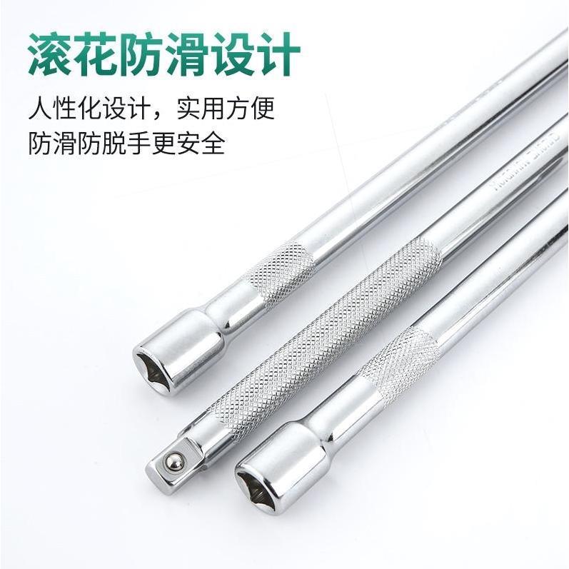 Importación de Alemania 1 / 2 gran manga de vuelo llave de trinquete varilla de conexión llave eléctrica varilla de extensión varilla de extensión manga de varilla de conexión