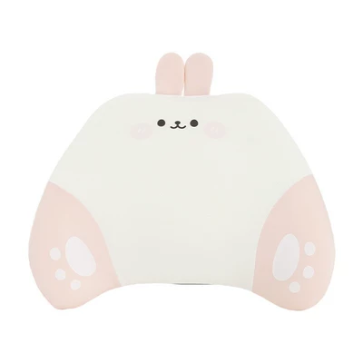 Seat cushion, seat cover, Blue Rain Cartoon Car Seat - ice-silk-memory-cotton-three-dimensional-rabbit-waist