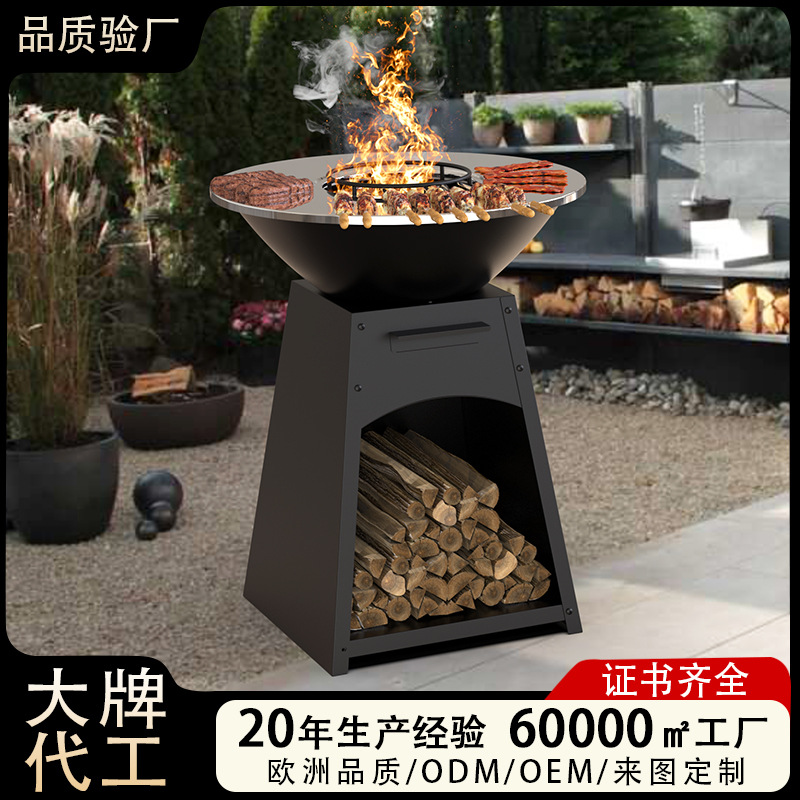 horno de leña vertical transfronterizo horno de barbacoa al aire libre horno de campana horno de calefacción de jardín villa horno de barbacoa patio horno de leña