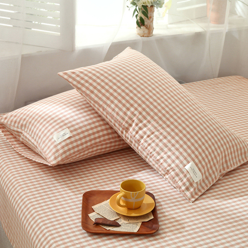 Funda de almohada de algodón Un par de funda de almohada de algodón 100 de 48cm x 74cm cubierta interior de núcleo de almohada para el hogar hombres adultos
