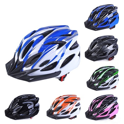 儿童成人骑行头盔滑步自行车山地车滑板轮滑一体成型头盔批发代理|ru