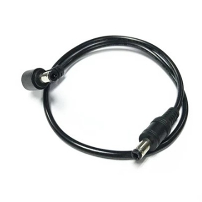 19v24V12V male-to-male elbow DC power cord DC5.5-2.5 round mouth power supply 0.75 square power supply line