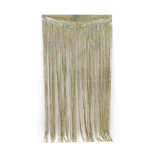 Cross-border birthday party decoration 1*2 meters wedding decoration background wall layout wholesale laser rain curtain