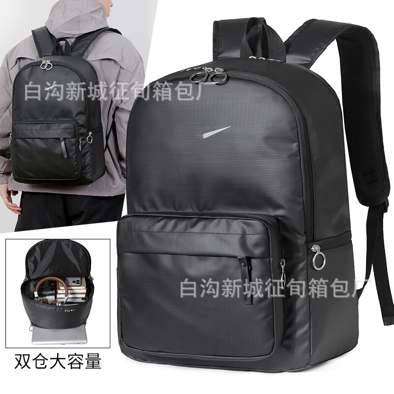 Cross-Border Large-Capacity Backpack with Waterproof Membrane, Student Backpack, Junior and Senior High School Student Computer Bag, Casual Sports Bag Cross-Border Large-Capacity Backpack with Waterproof Membrane, Student Backpack, Junior and Senior High School Student Computer Bag, Casual Sports Bag