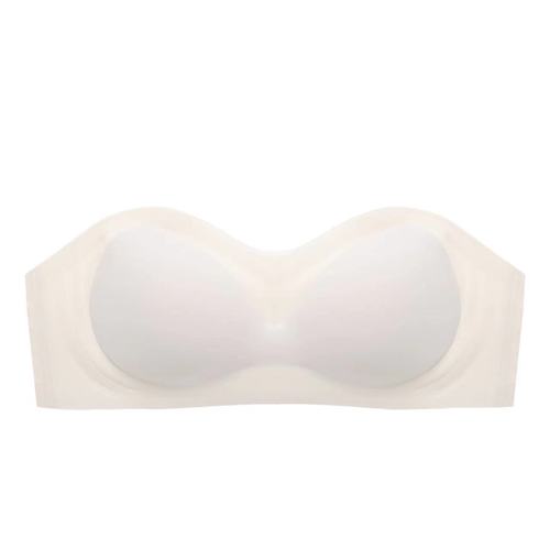 Miracle Half Cup Strapless Bra Seamless Small Breast Gathering One Shoulder Tube Top Anti-Slip Anti-Exposed Invisible Bra for Women