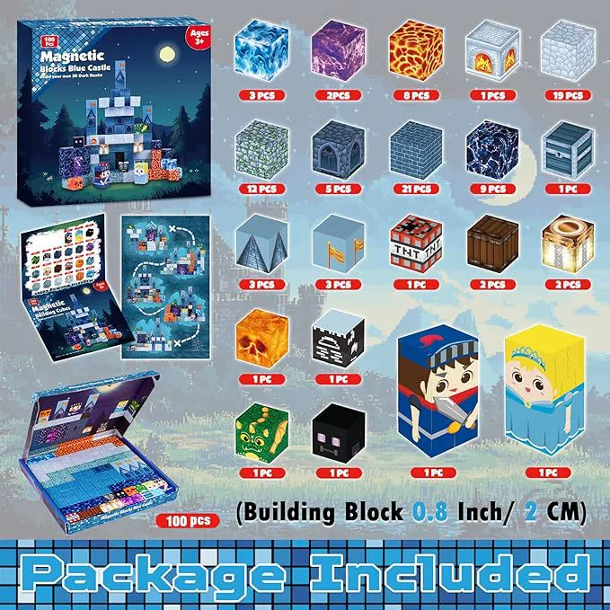 Магнитный конструктор, игрушка, Amazon, импорт, новая коллекция