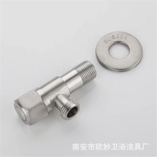 4-Point Stainless Steel Triangle Valve Three-Way Four-Way One Inlet Two Outlet Three Outlet Four Outlet Water Distributor Water Heater One Inlet Four Outlet