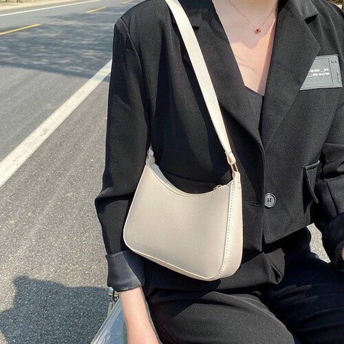 22 New Style Small Square Bags for Women Wholesale Korean Textured Versatile Crossbody Bag Dumpling Shape Fashion Hand-held Shoulder Underarm Bag