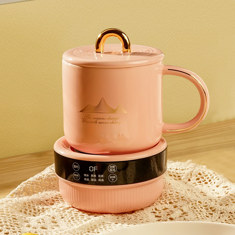 电炖杯煮茶加热养生杯办公室家用多功能小型一人用烧水养生壶可煮|undefined