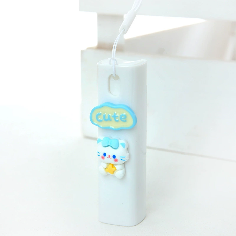 Handheld Mist Sprayer, Cute Portable Bottle with Lanyard, Cartoon Styles (Mini Lotion Atomizer)