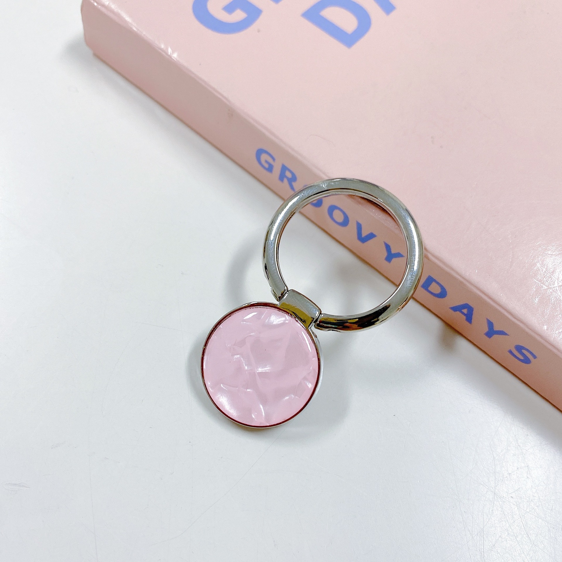 12g Weight Phone Ring Grips Classification Metal Material Round Pattern Basic, Simple Style Style Round Metal Basic Simple Style Phone Ring Grips 10