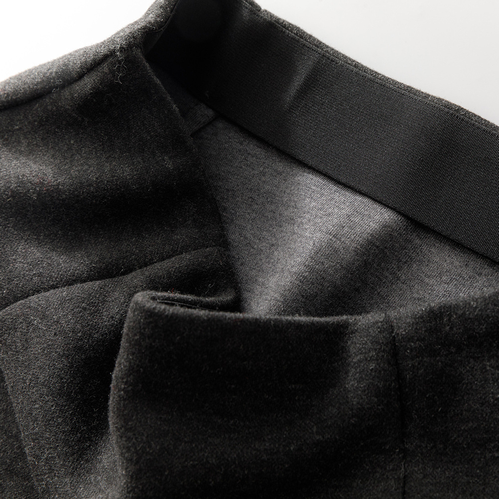 Elegant cashmere demi-season skirt