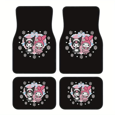 Avtomobil döşəmə paspasları – Cross-Border Sanrio Car Floor Mats for - fh619-3-3344cm4468cm-two-pieces-each