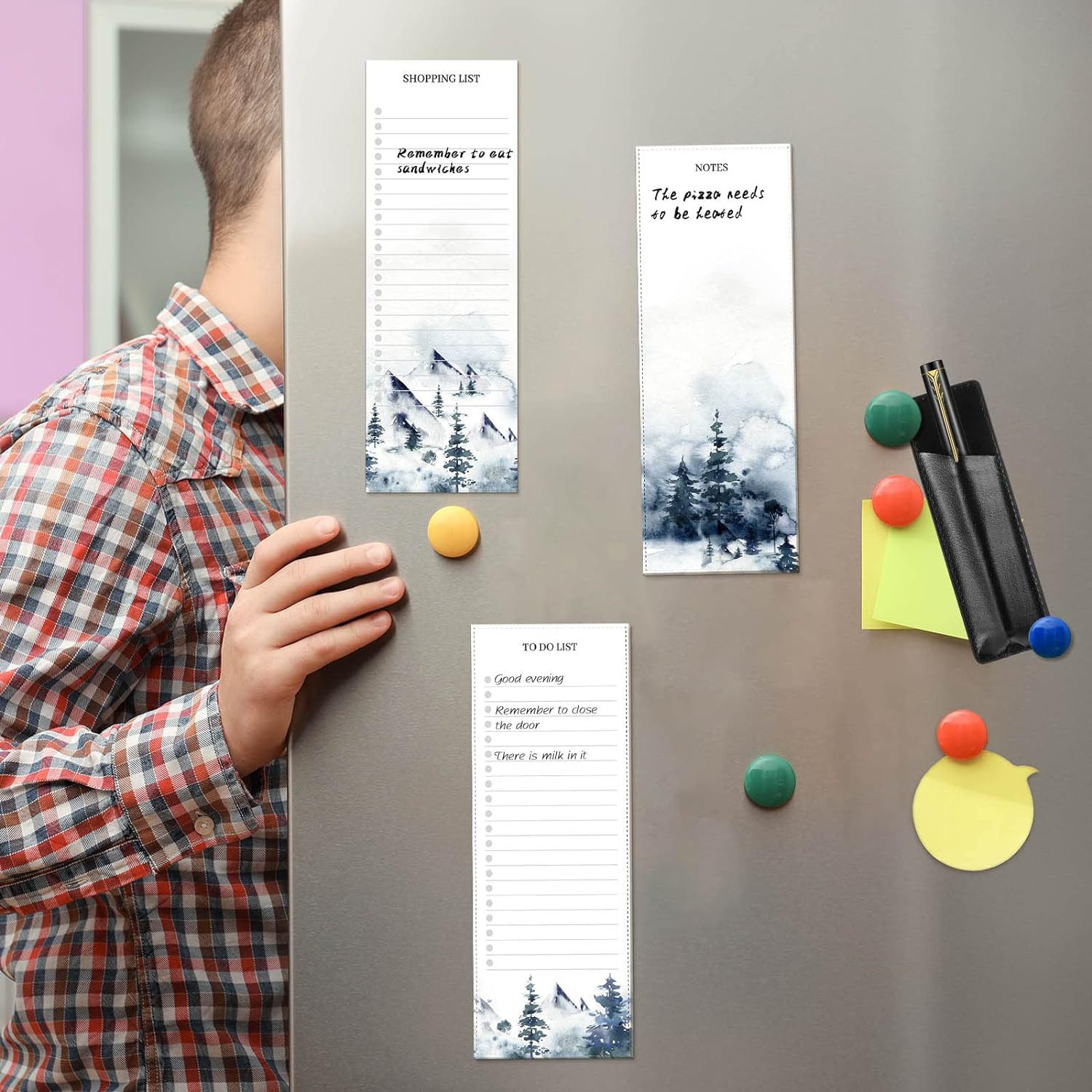 펜 커버가 없는 3권 세트