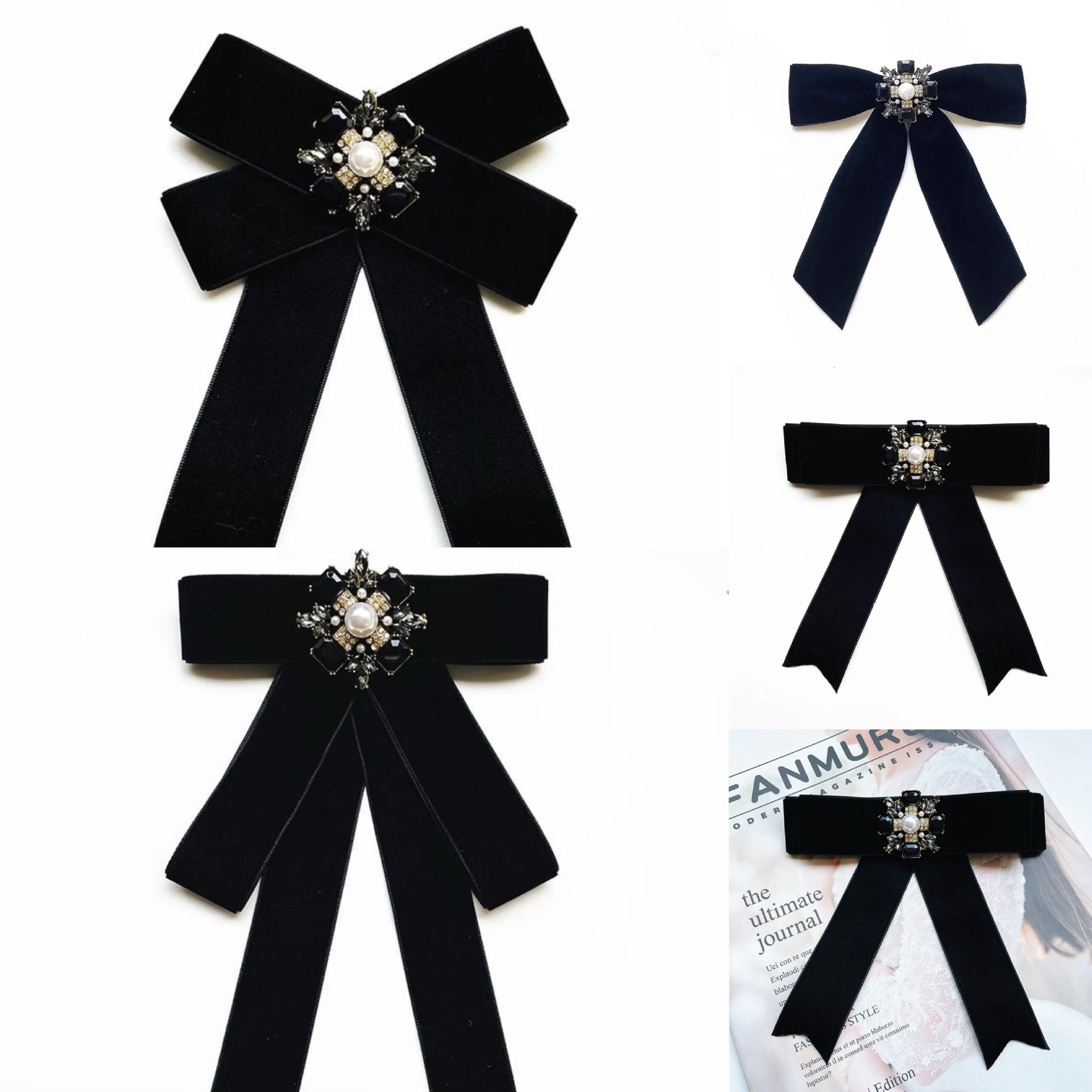 Bow tie with bow