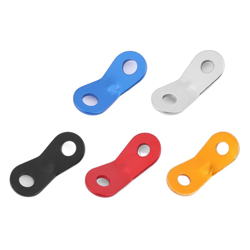 Outdoor Aluminum Alloy Eyes Wind Rope Buckle Canopy Tent Pull Rope Stop Adjusting Piece Umbrella Rope Fixed Sliding Buckle Accessories
