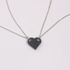 Necklace for beloved hip-hop style, detachable constructor heart shaped, pendant, European style, wholesale