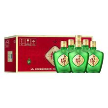 红星二锅头 红星御酒 小绿坛子 43度纯粮清香型白酒 500ml单瓶装