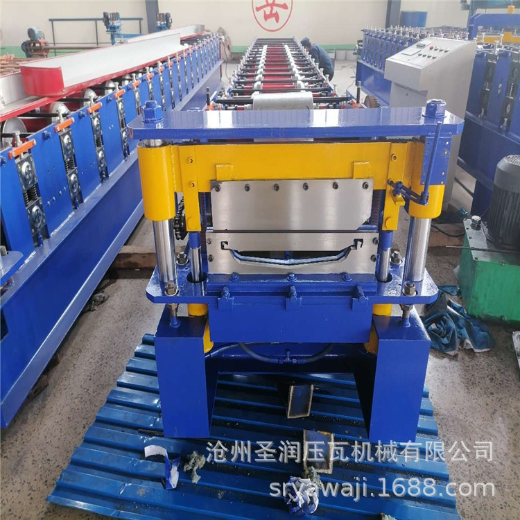 河北圣润机械470角驰压瓦机设备  暗扣式角驰彩钢压瓦机