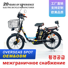 朝鲜依兰公主22寸电动自行车厂家批发雅驰电动车成人代步锂电车