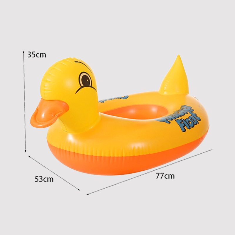 cartoon children's inflatable swimming ring