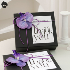 黑紫色美業伴手禮送客戶禮盒小預算活動回禮美容院開業實用小禮品