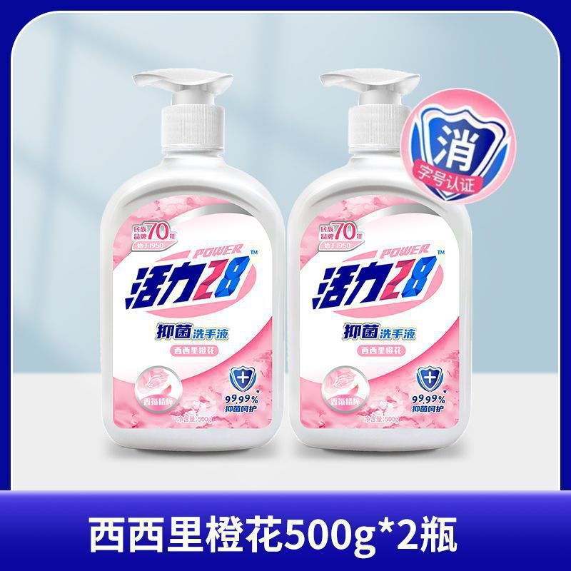 活力洗手液洗手家用儿童成人便携按压免手持久|undefined