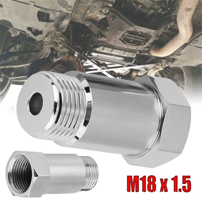 Avtomobil Oksigen Sensoru M18*1.5 Paslanmayan Polad Sensor Genişləndiricisi