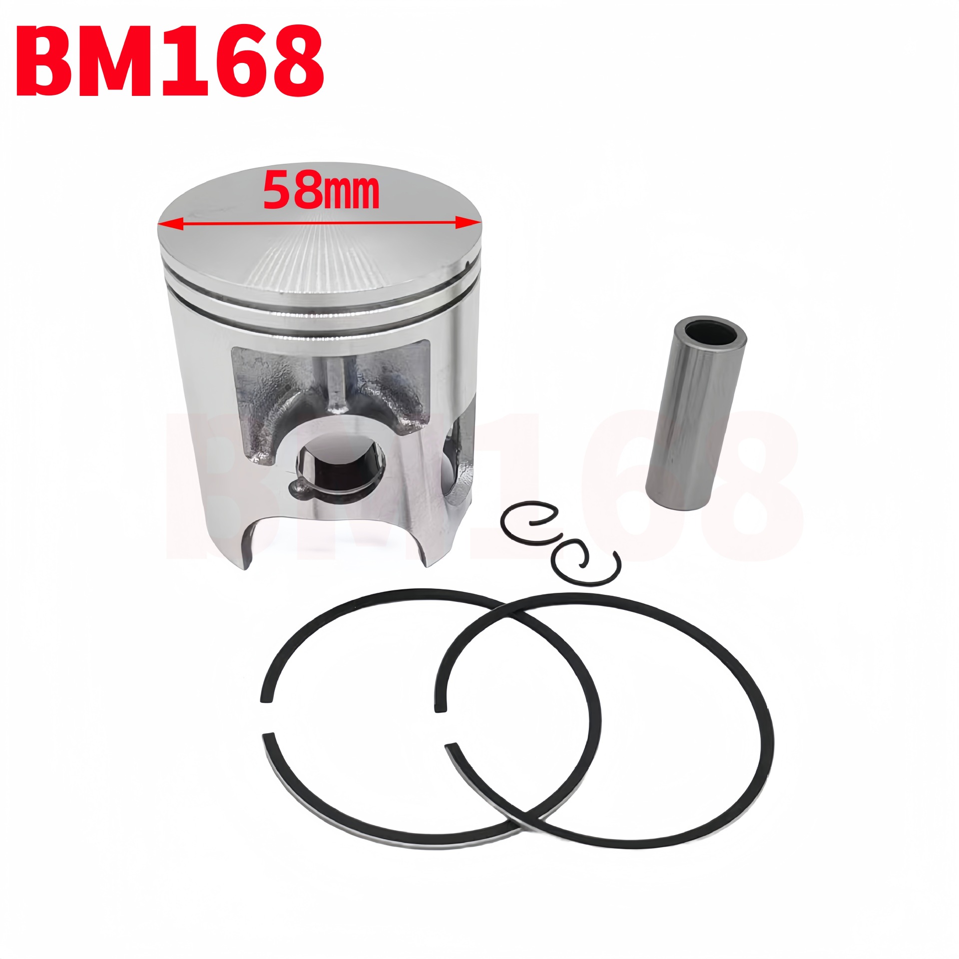 58mm cylinder kit piston ring is suitable for Yamaha RXK135 RXK RX135 RX set cylinder assembly
