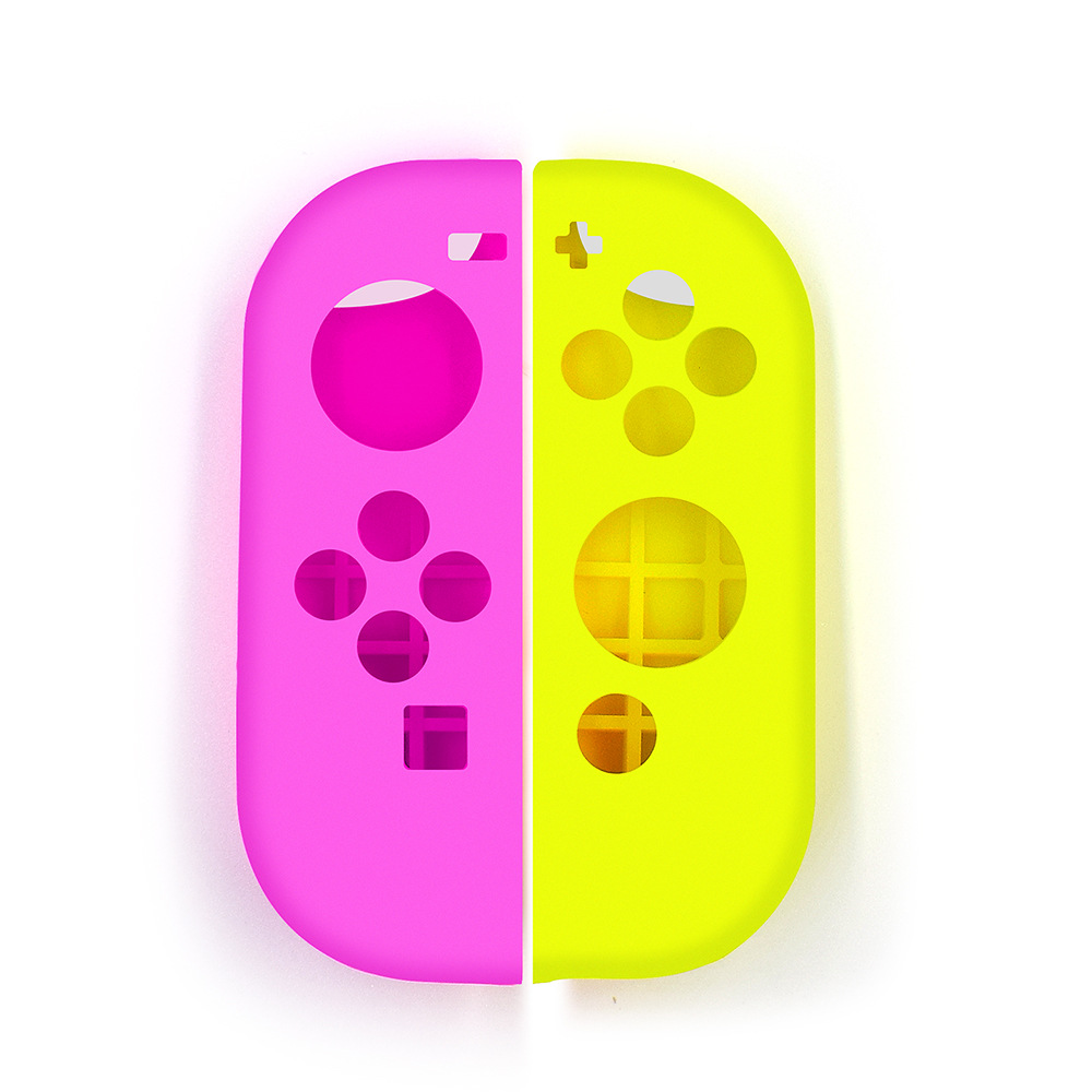 Aplicable a Nintendo interruptor mango funda de silicona interruptor joycon mango funda de silicona funda protectora inyección de aceite